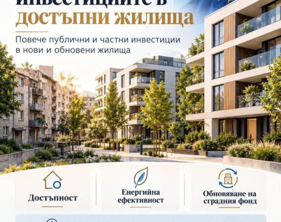 ЕС насърчава инвестициите в достъпни жилища: ново строителство, обновяване и отговорност към хората